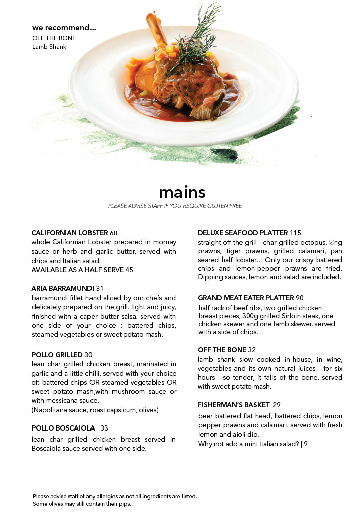 Menu The Taste Italian Grill-3